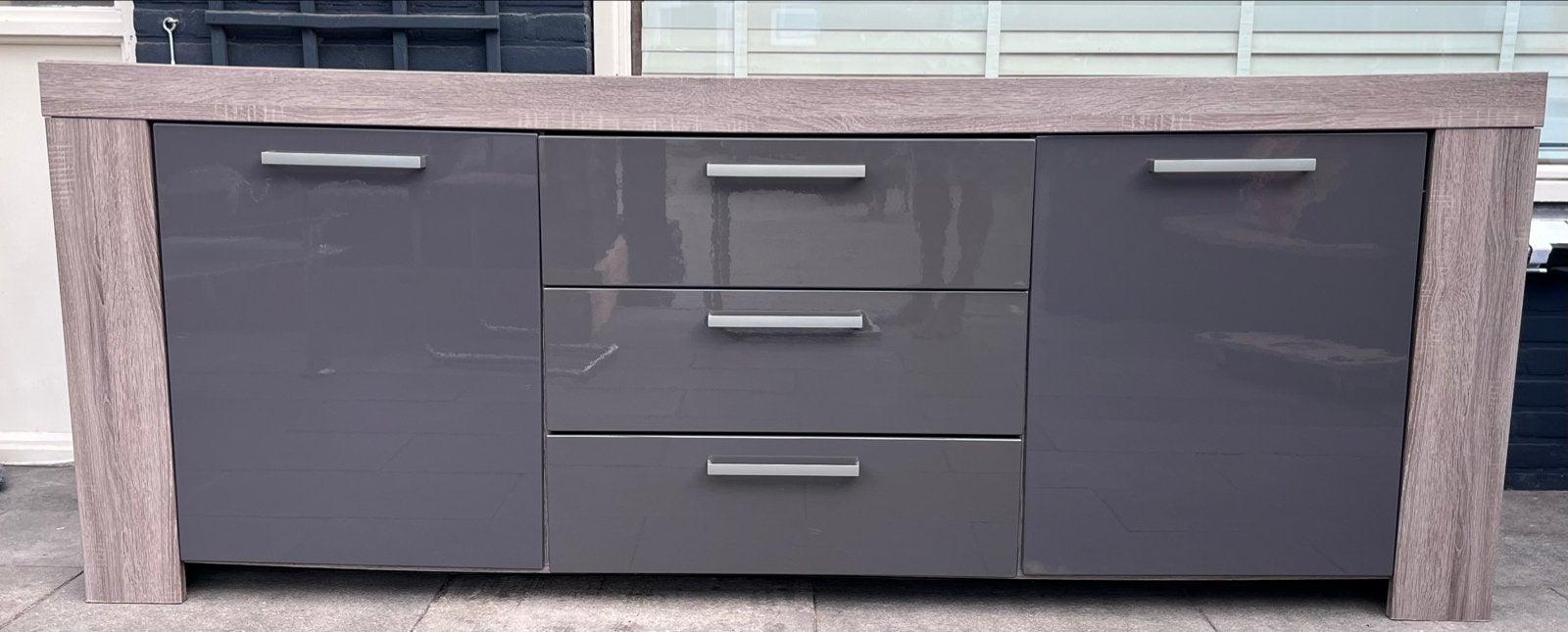 Woonexpress Ammerzoden Dressoir, salontafel & Vitrinekast, Ophalen, Gebruikt, Ammerzoden, 150 tot 200 cm