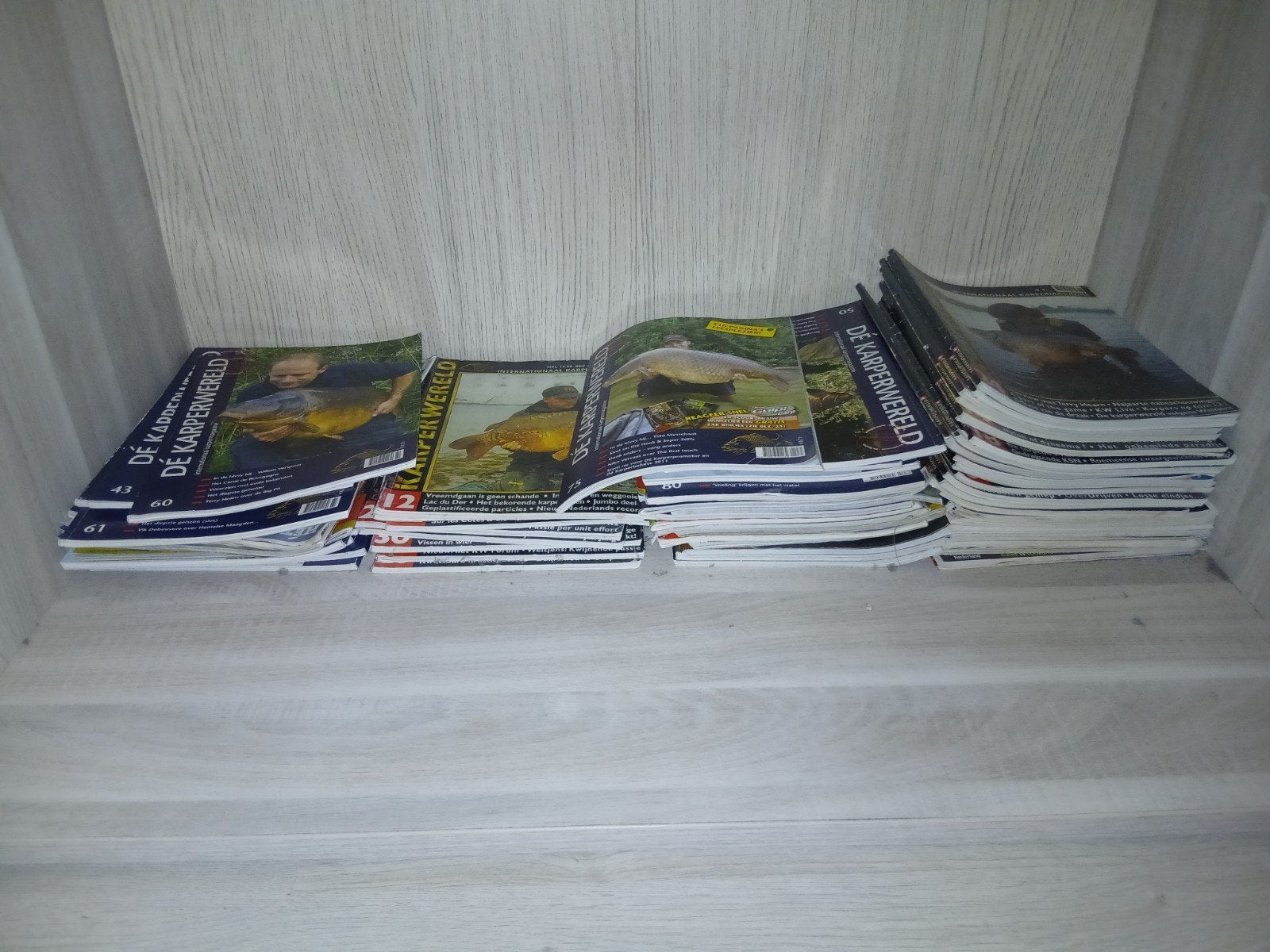 De Karperwereld tijdschriften - diverse edities, Ophalen of Verzenden, Gelezen, Sport en Vrije tijd
