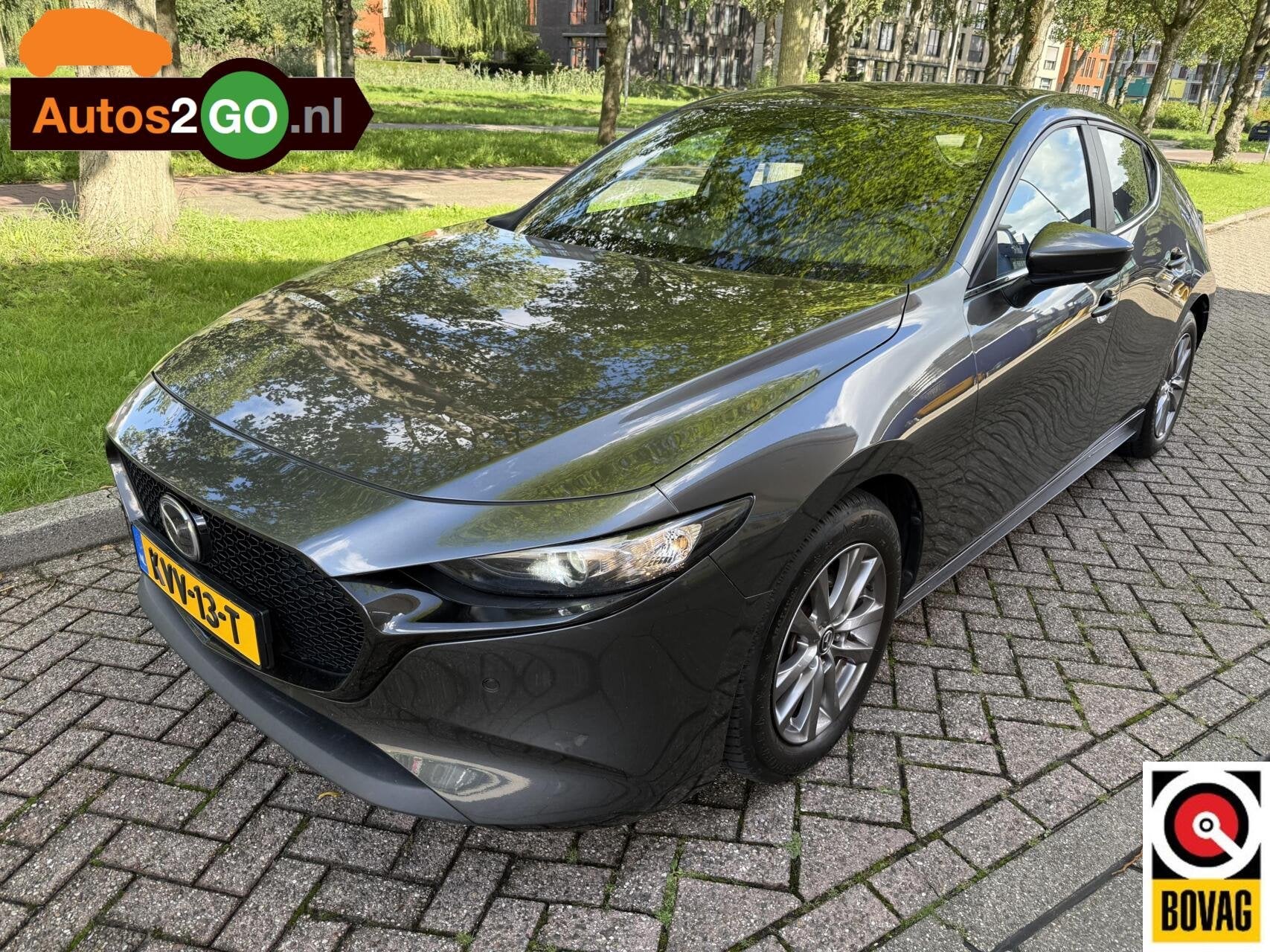 Mazda 3 2.0 e-SkyActiv-G M Hybrid 122, Voorwielaandrijving, 1998 cc, Gebruikt, Euro 6