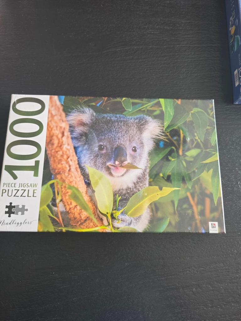 Nieuwe legpuzzel 1000 stukjes - Koala Australië, Hobby en Vrije tijd, Ophalen of Verzenden, 500 t/m 1500 stukjes, Nieuw, Legpuzzel