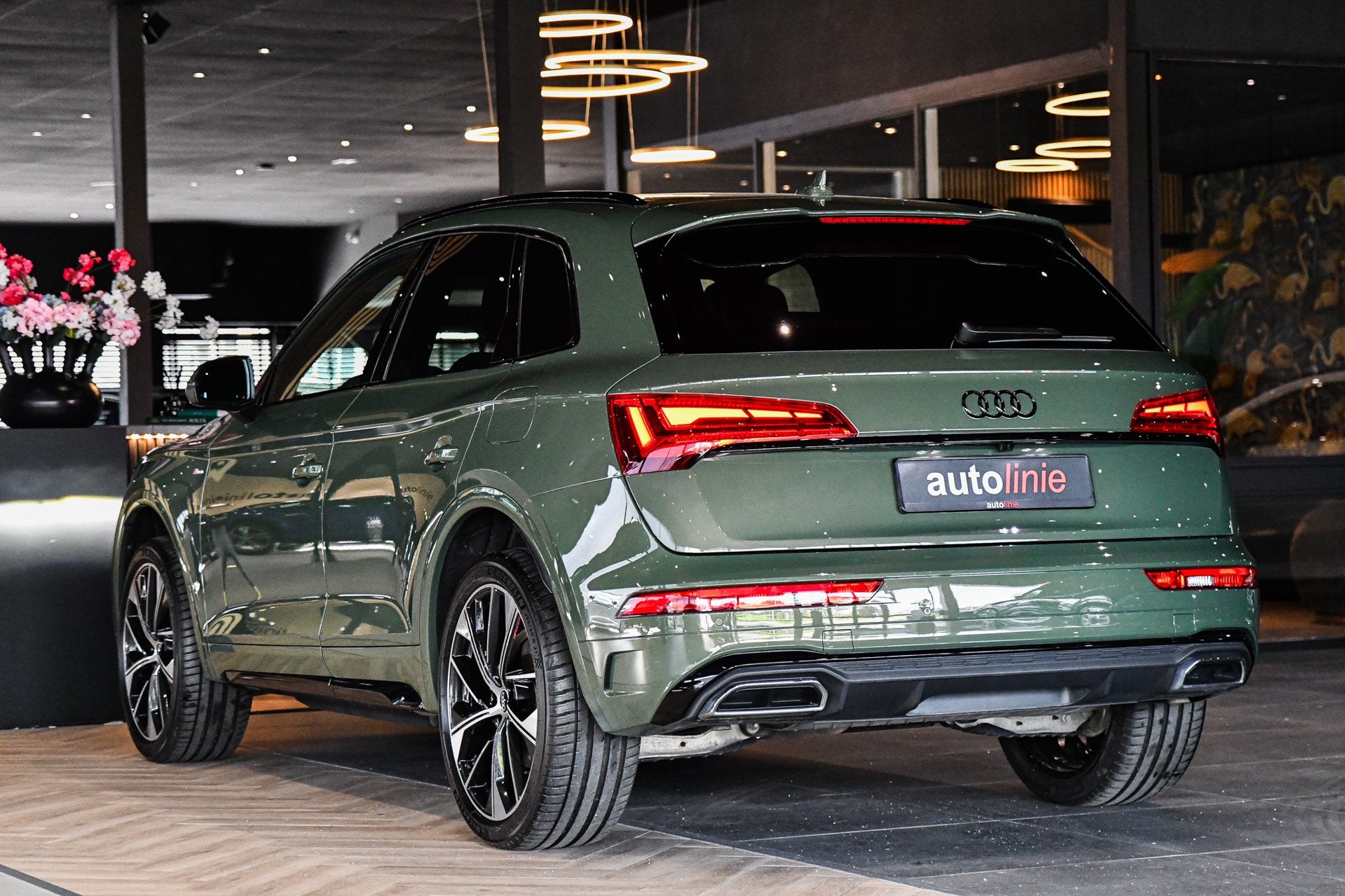 Audi Q5 55 TFSI e S edition Comp., RS Stoelen, Matrix, Trekh, Auto's, Automaat, Dealer onderhouden, 4 cilinders, Bedrijf