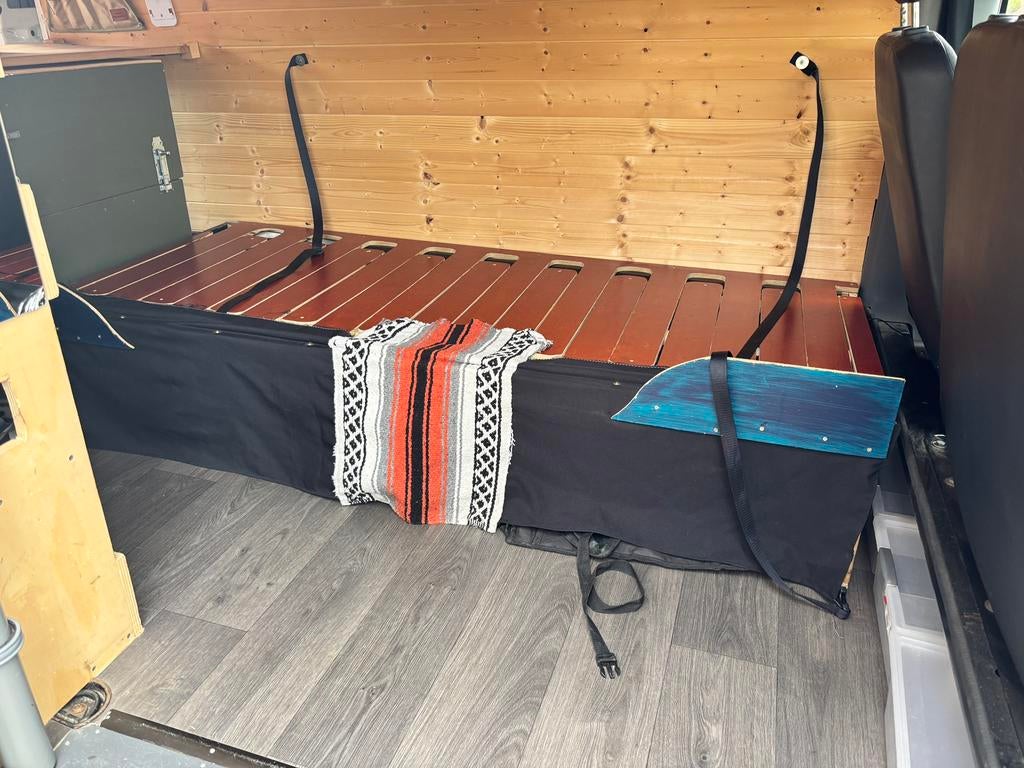 Bed bank camper, Caravans en Kamperen, Ophalen, Gebruikt