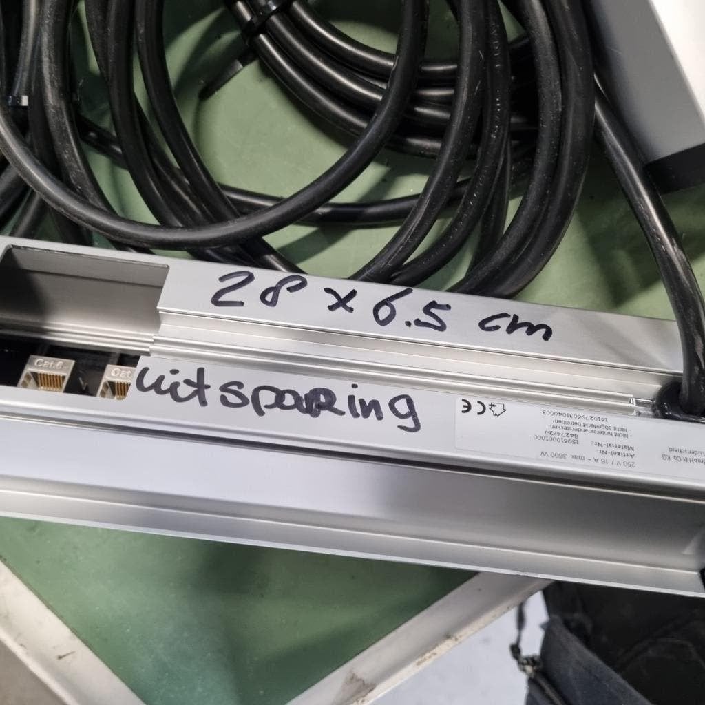 inbouwunit ELEKTRA WCD  voor bureau blad met aansluitstekker, Ophalen of Verzenden, Nieuw