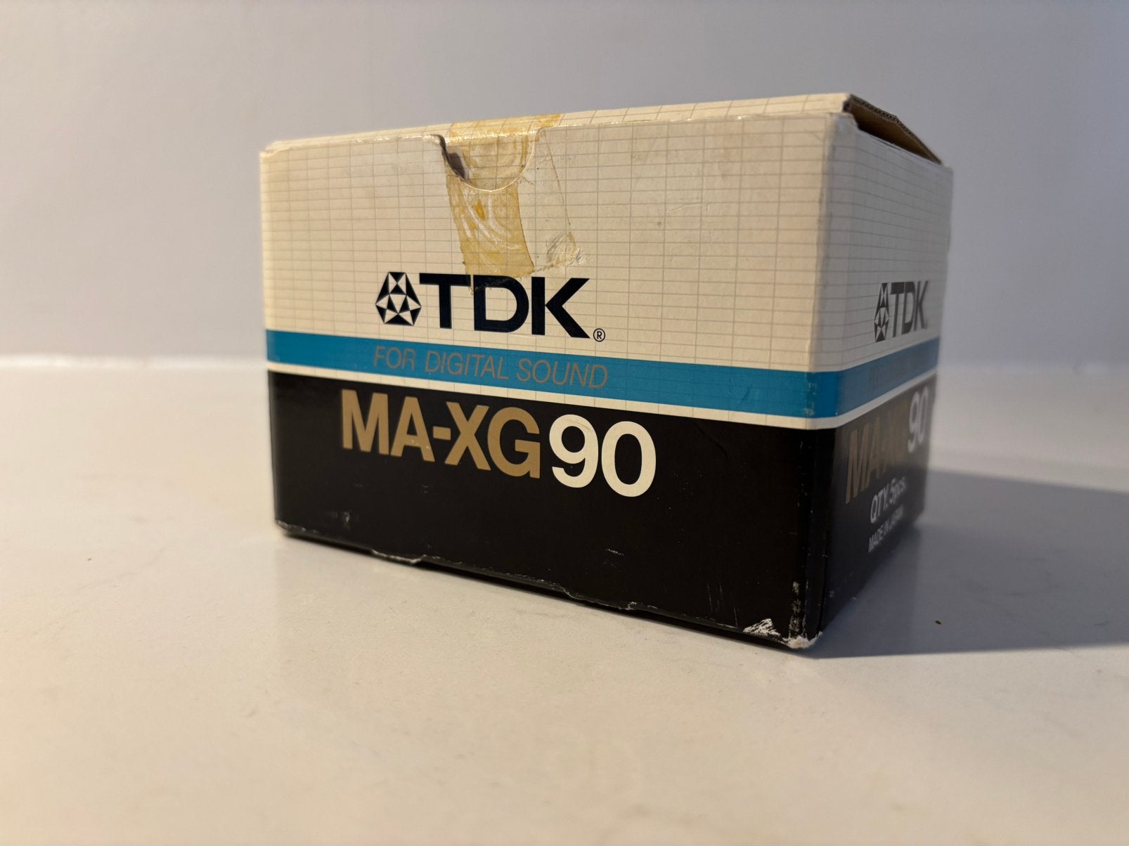 TDK MA-XG 90 box van 5 stuks NOS, Cd's en Dvd's, Cassettebandjes, Ophalen, Zo goed als nieuw, Overige genres, 2 t/m 25 bandjes