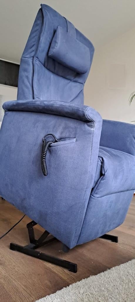 Blauwgrijze Easysit sta-op stoel, Ophalen, 75 tot 100 cm, Zo goed als nieuw, 50 tot 75 cm