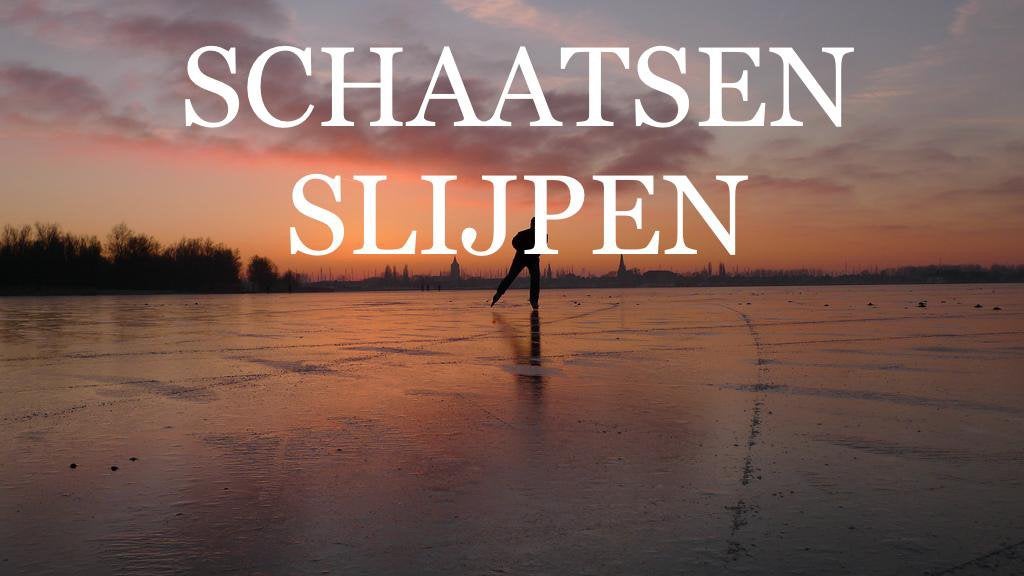 Schaatsen slijpen Drachten, Eén persoon