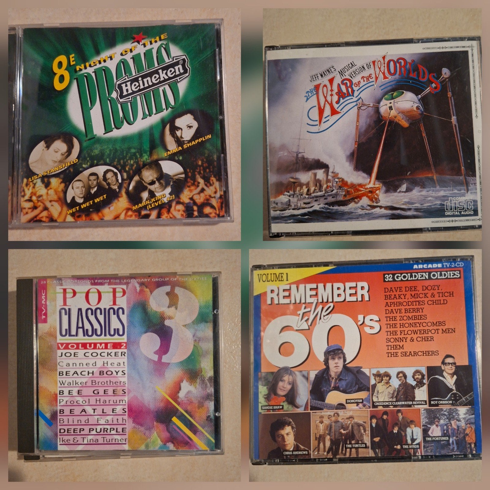 Muziek Bundel cd album Pop Classics Rock, Klassiek & Sixties, Cd's en Dvd's, Ophalen of Verzenden, Gebruikt, Pop