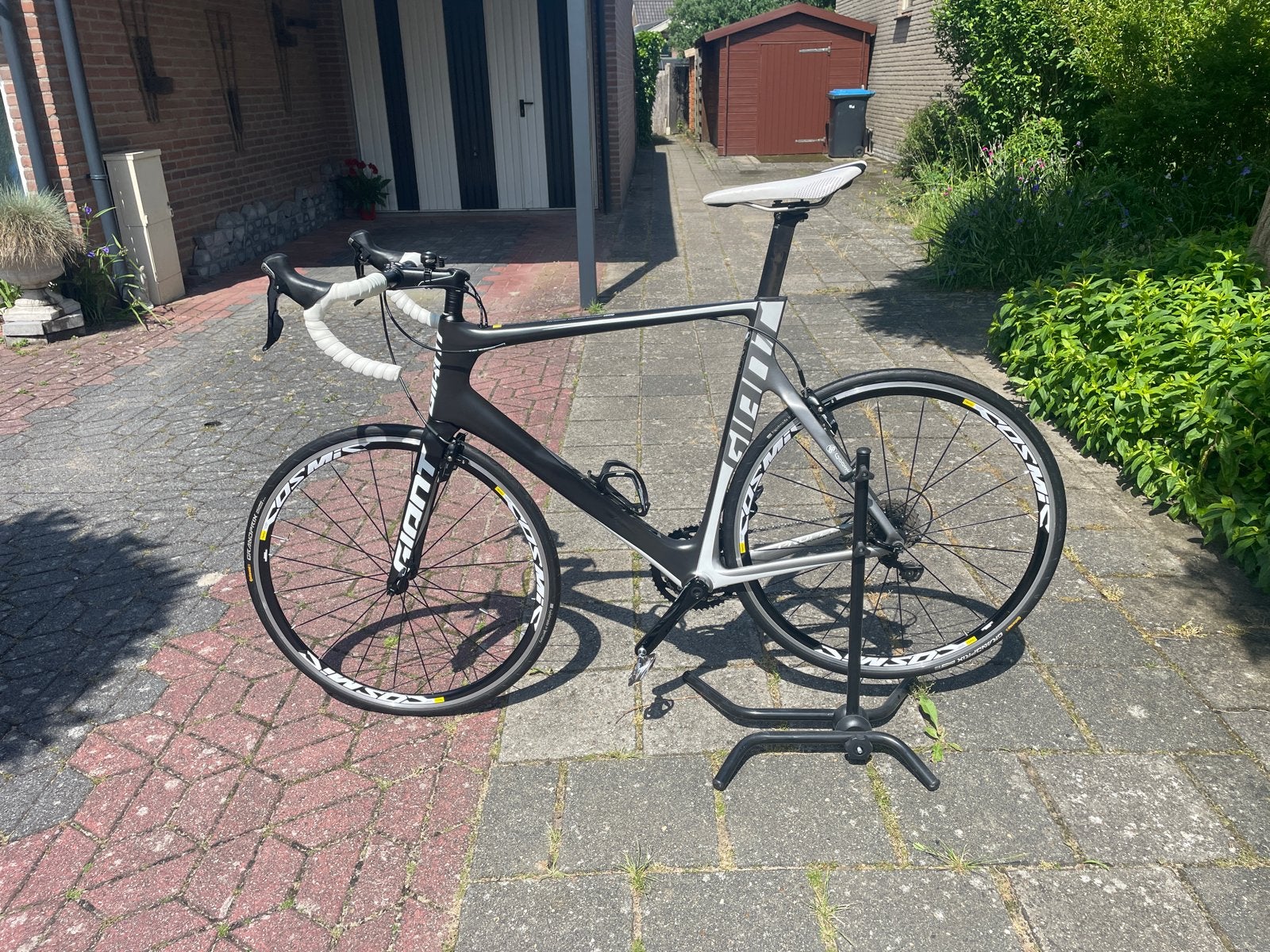 Giant advanced propel 2 Racefiets met Shimano 105, Fietsen en Brommers, Fietsen | Racefietsen, Ophalen, 28 inch, Gebruikt, Carbon