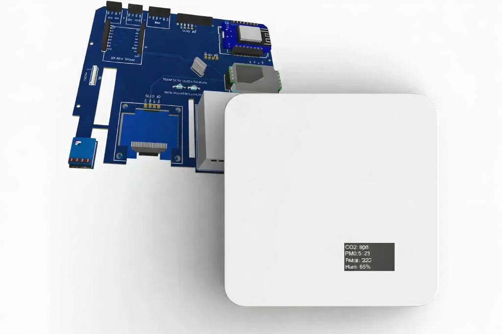 AirGradient DIY Air Quality Sensor Pro (PCB 4.2), Info@zdvshop.nl, Merefeltstraat 15, Nieuw, Ophalen of Verzenden