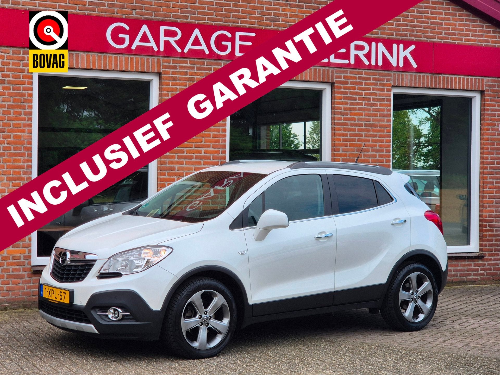 Opel Mokka 1.4 T Cosmo 140PK 5drs clima, cruise, navi, pdc,, Voorwielaandrijving, Euro 5, Gebruikt, 4 cilinders