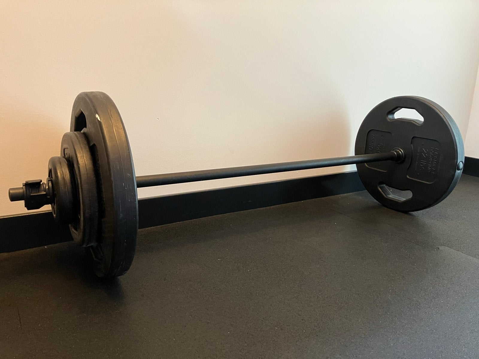 Don Oliver Les Mills Halterset Gewichten Barbell - Bodypump, Ophalen of Verzenden, Gebruikt, Benen, Halterset