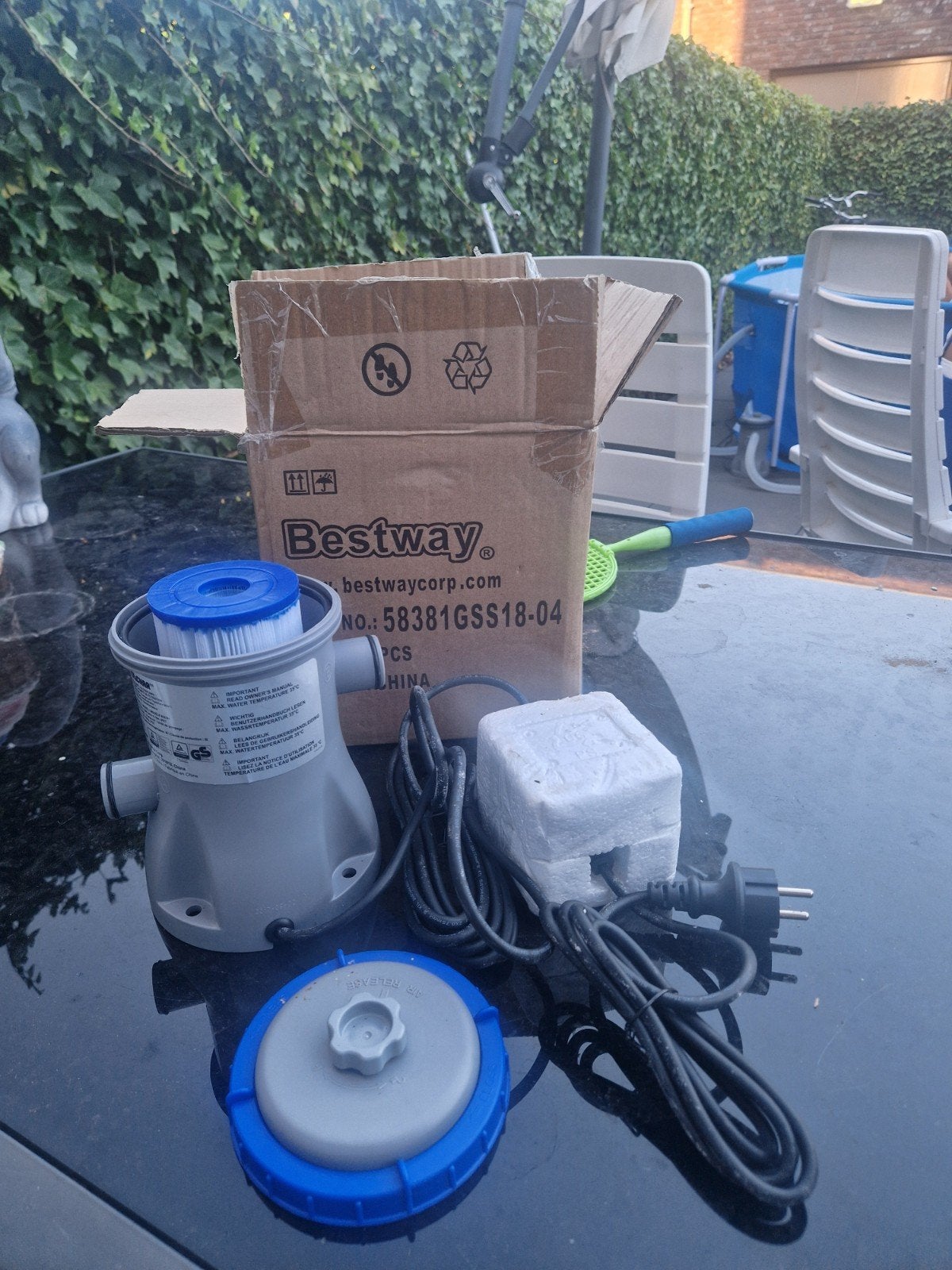 bestway pompfilter nr 1, Tuin en Terras, Ophalen