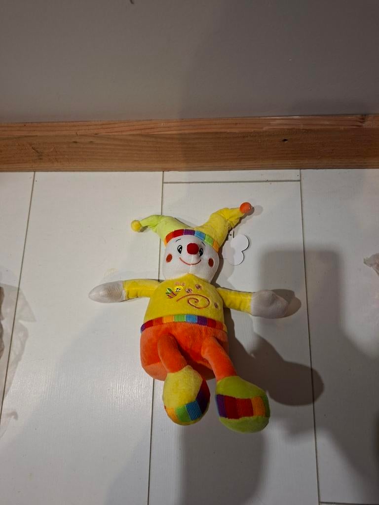 Knuffel Clown, Ophalen of Verzenden, Nieuw, Wanddecoratie