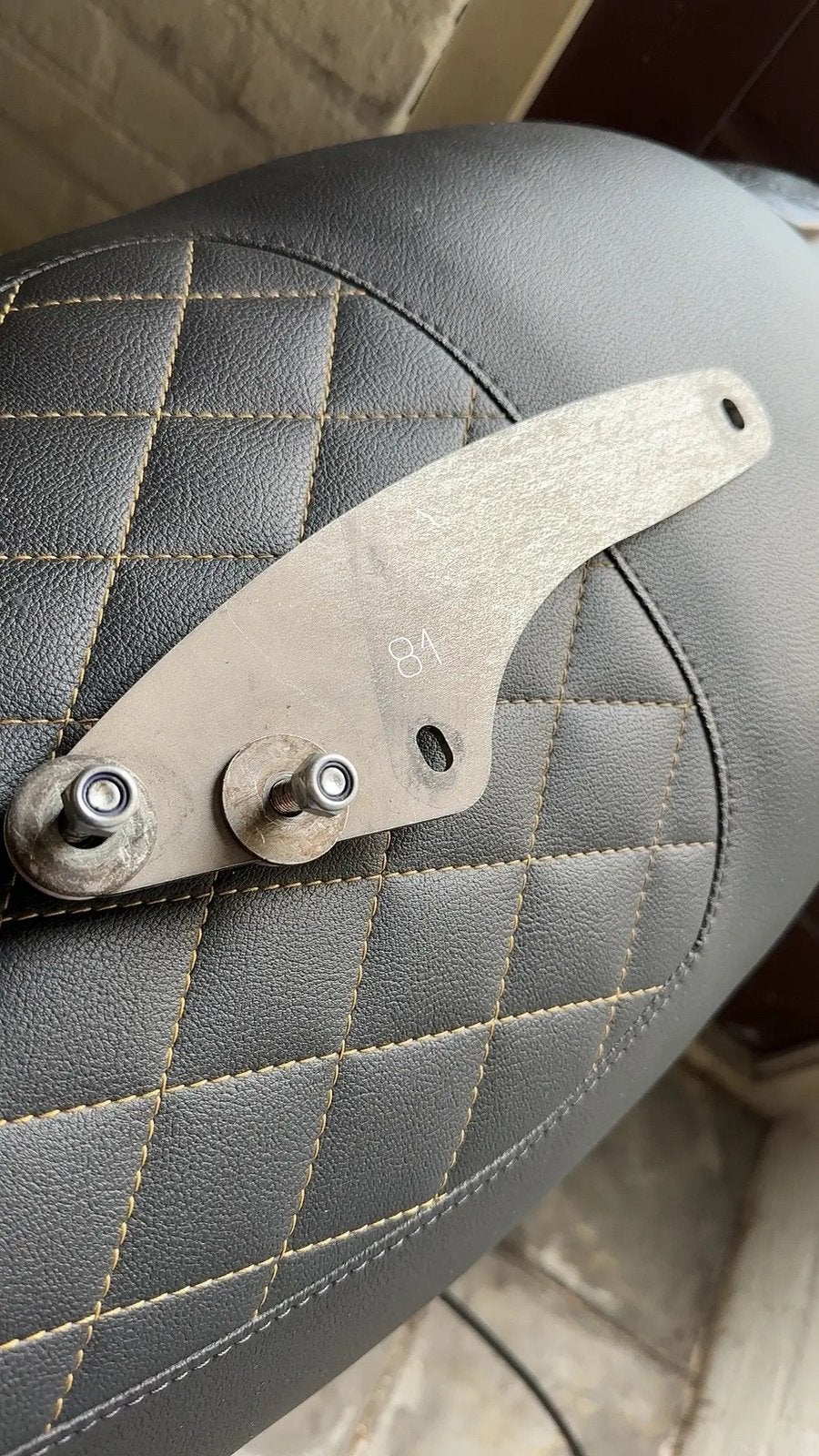 Pipedesign ophangbeugel, Ophalen, Zo goed als nieuw, Uitlaat, Piaggio