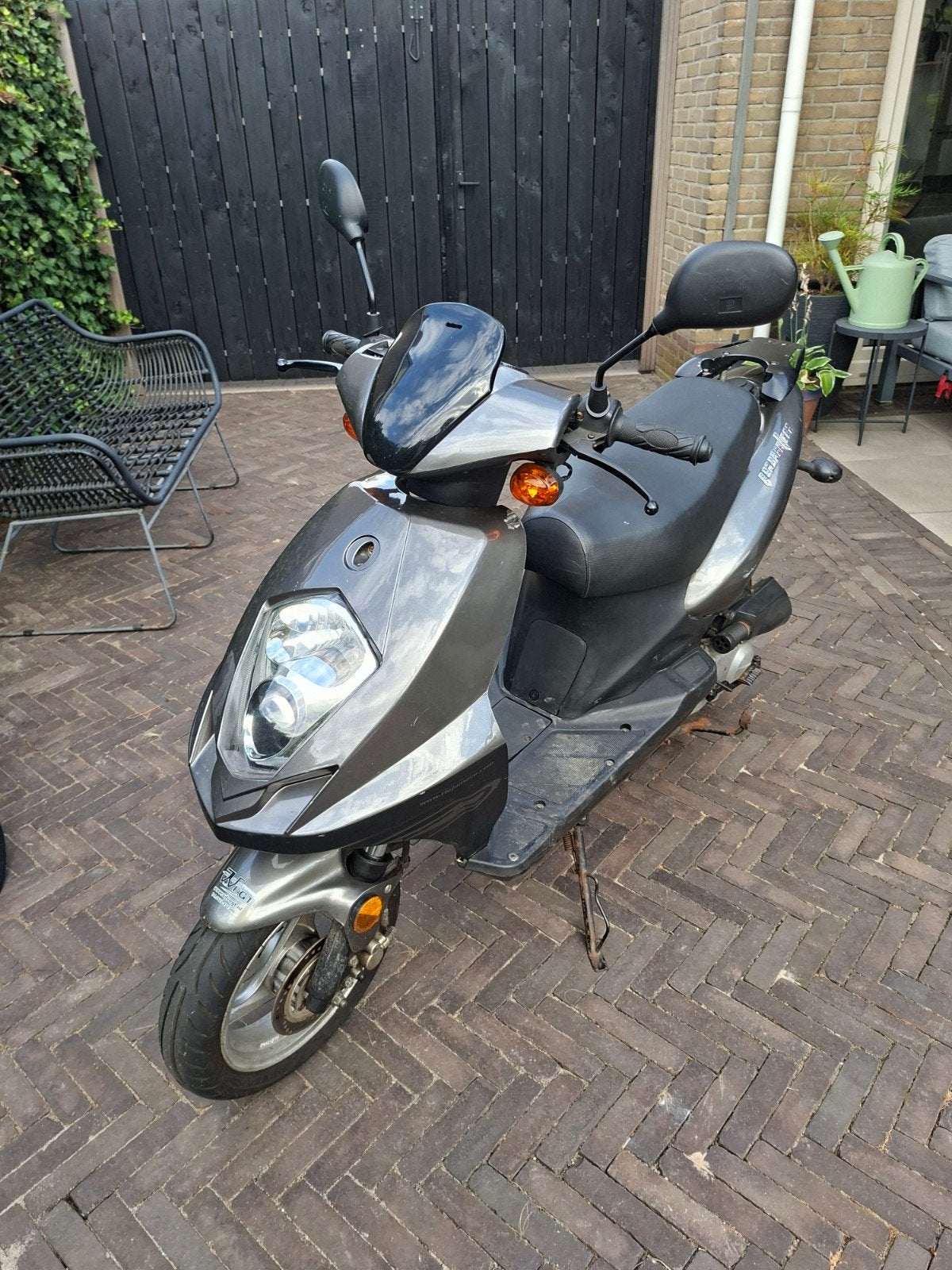 scooter rieju 4 takt, Fietsen en Brommers, Snorfietsen en Snorscooters, Ophalen, Gebruikt, Benzine, Overige merken