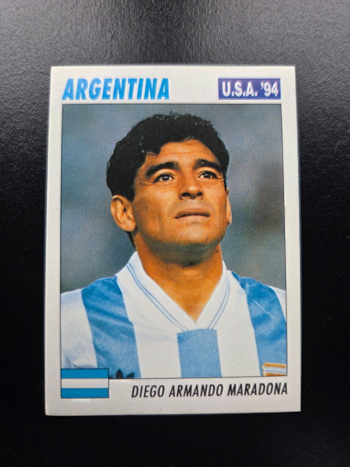 panini 2 x Maradona en 2 x Messi, Ophalen of Verzenden, Buitenlandse clubs, Poster, Plaatje of Sticker