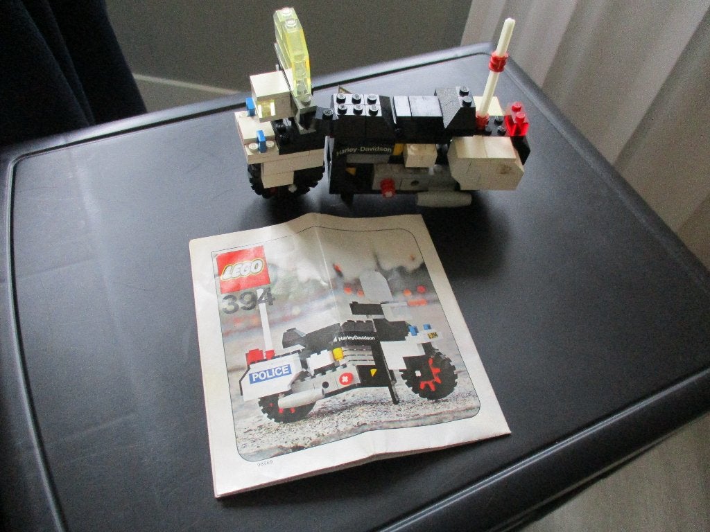 lego 394 Harley-Davidson 1000cc, Ophalen of Verzenden, Gebruikt, Complete set, Lego