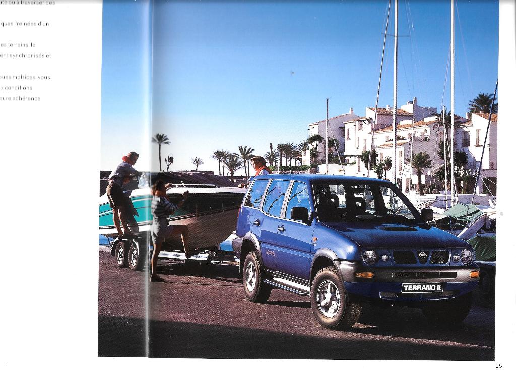 NISSAN TERRANO II,  1996, Ophalen of Verzenden, Zo goed als nieuw, Nissan