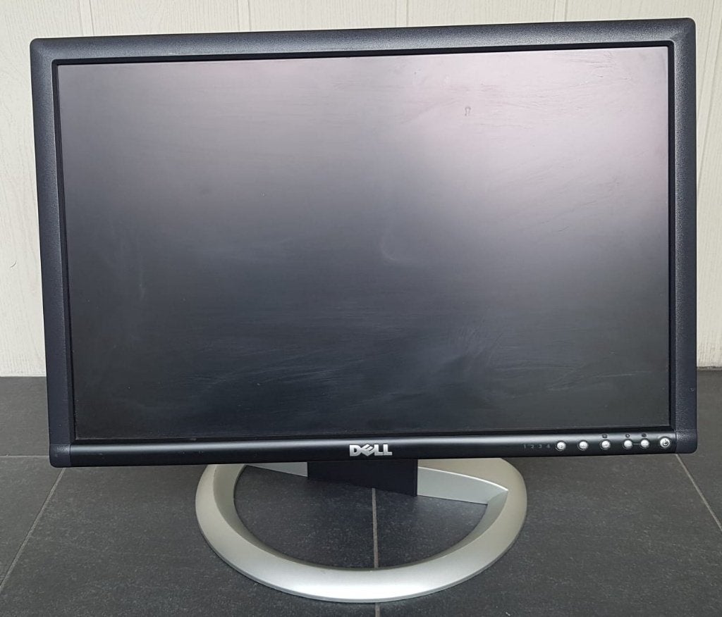 Dell UltraSharp 2005FPW 20,1” widescreen LCD monitor, Gaming, Gebruikt, IPS, In hoogte verstelbaar