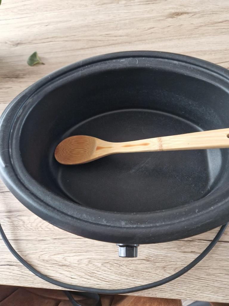 Hotstone pan met hotstones en lepel, Ophalen, Zo goed als nieuw, Hotstone