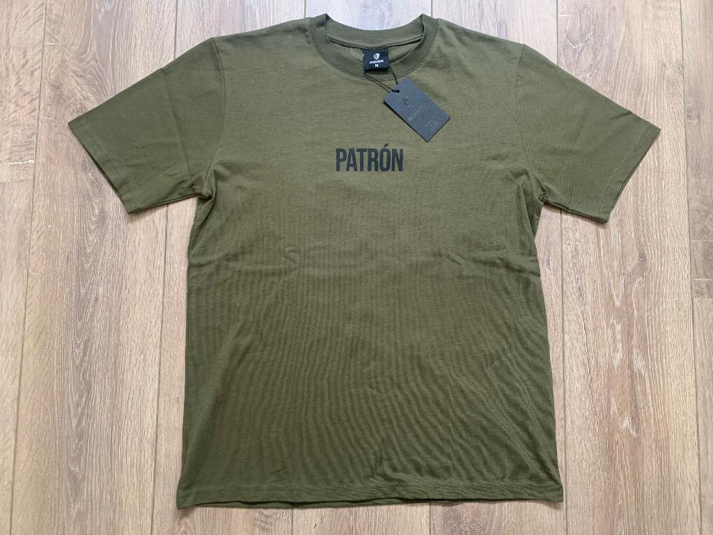 Patrón T-shirt Taupe khaki groen zwart M = 48/50, Nieuw, Groen, Maat 48/50 (M), Patron