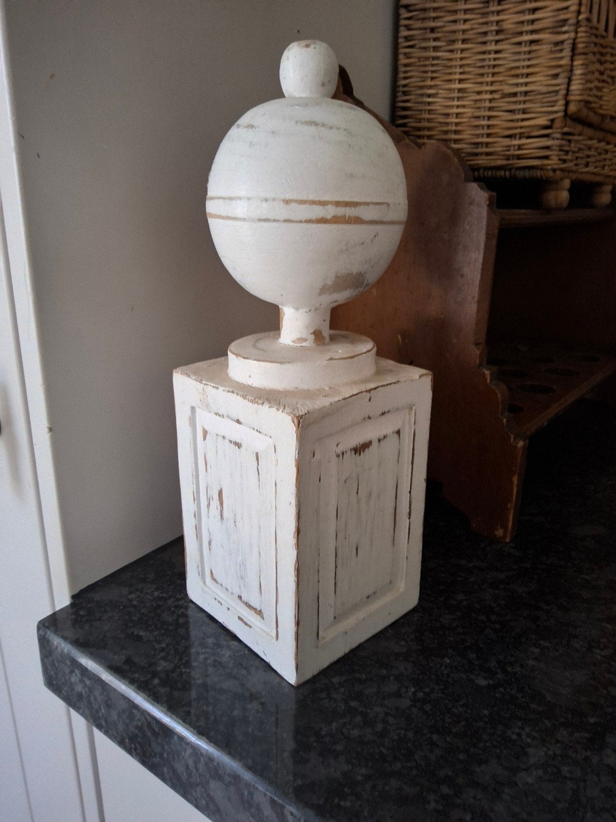 Decoratieve console/zuil - 28 cm hoog, Ophalen of Verzenden
