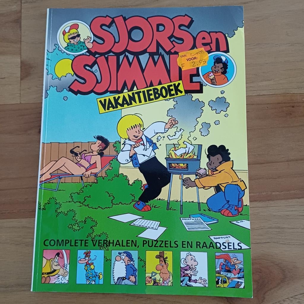 Sjors&Sjimmie vakantieboek., Boeken, Strips | Comics, Eén comic, Ophalen of Verzenden, Europa