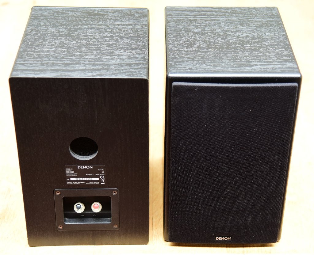 Denon SC-F107, Refurbished, 60 tot 120 watt, Boekenplank luidspreker, Ophalen