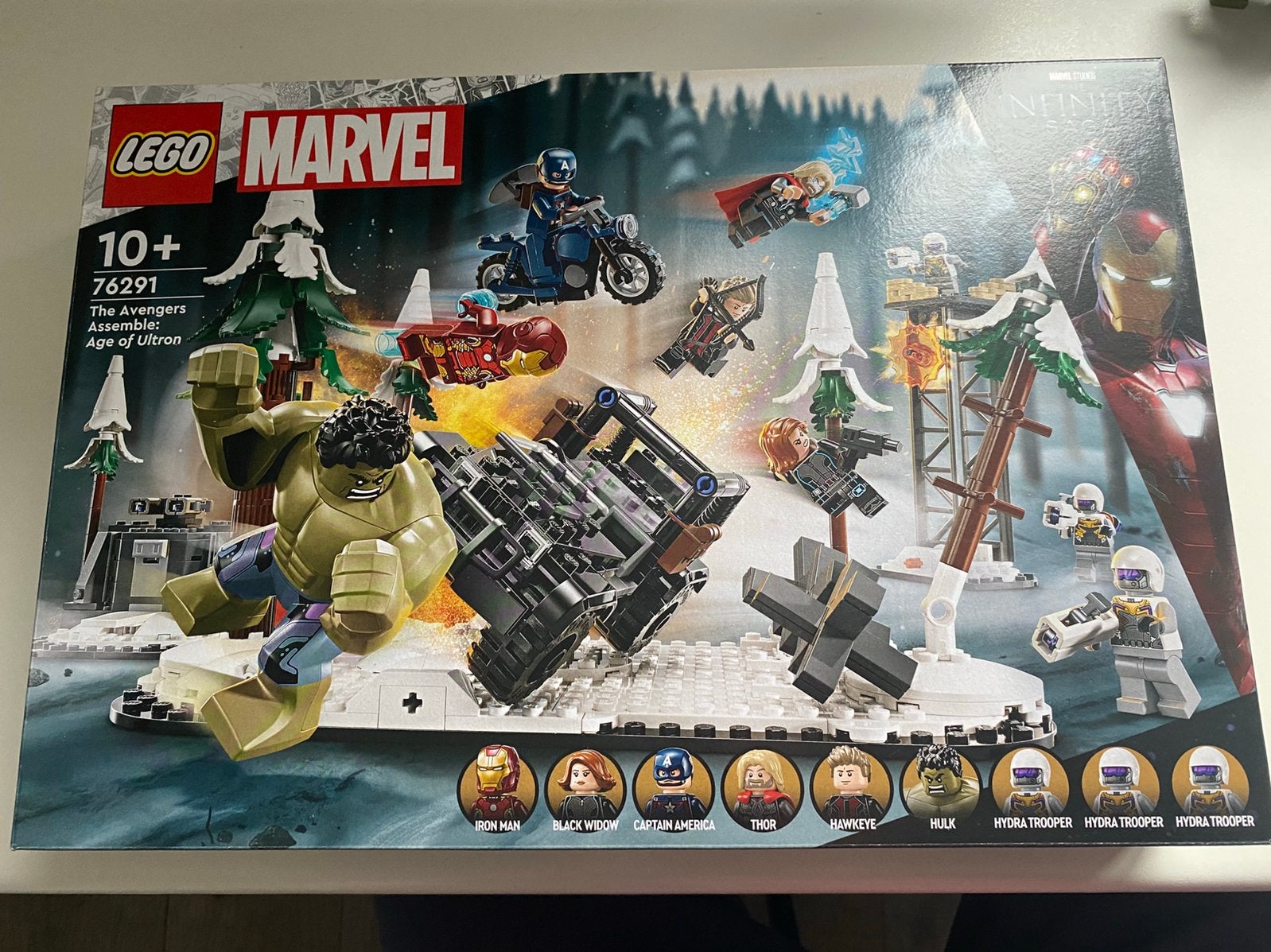 LEGO Marvel The Avengers Assemble: Age of Ultron - 76291, Marvel, Lego, Ophalen of Verzenden, Zo goed als nieuw