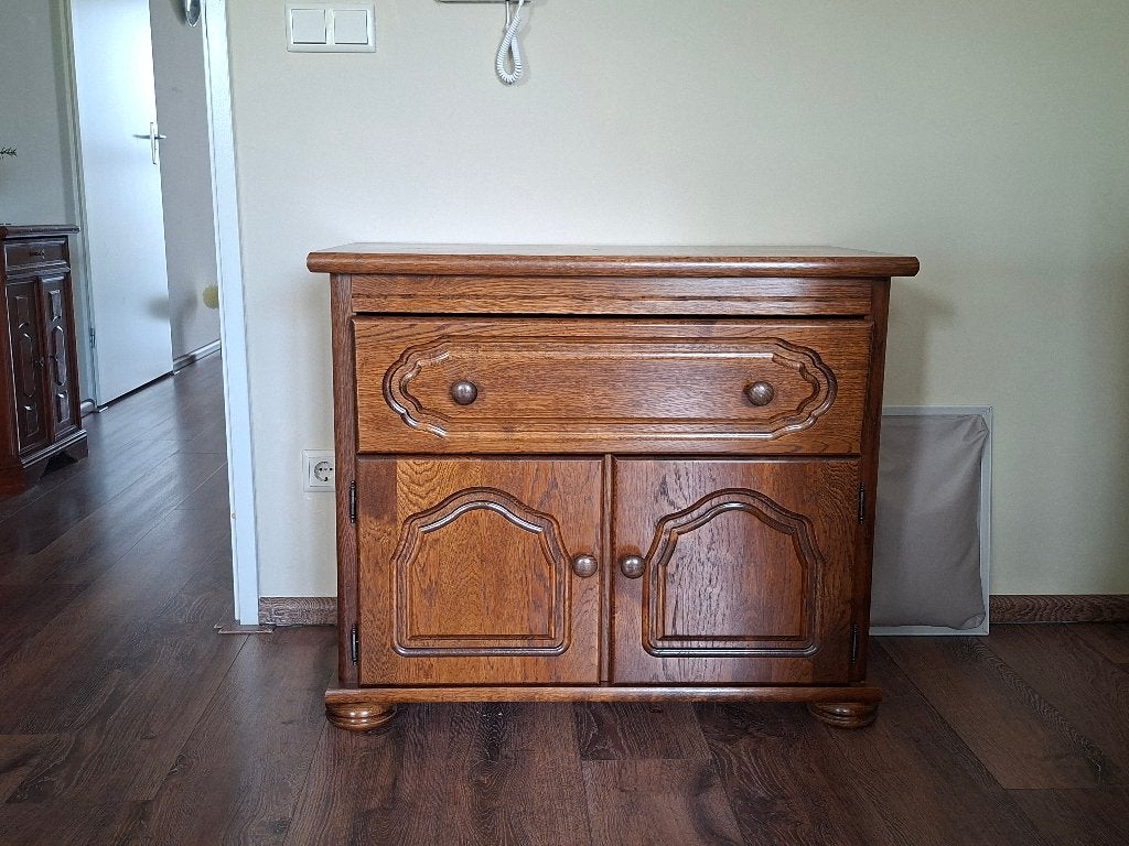 TV-meubel, Huis en Inrichting, Ophalen, Gebruikt, Klassiek, Eikenhout