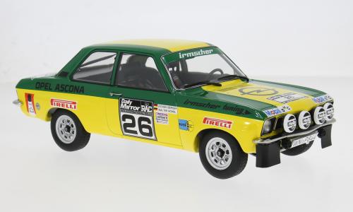 OPEL - ASCONA A (night version) N 26 RALLY  1973 1:18, Overige merken, Auto, Modelcargroup, MCG.COM