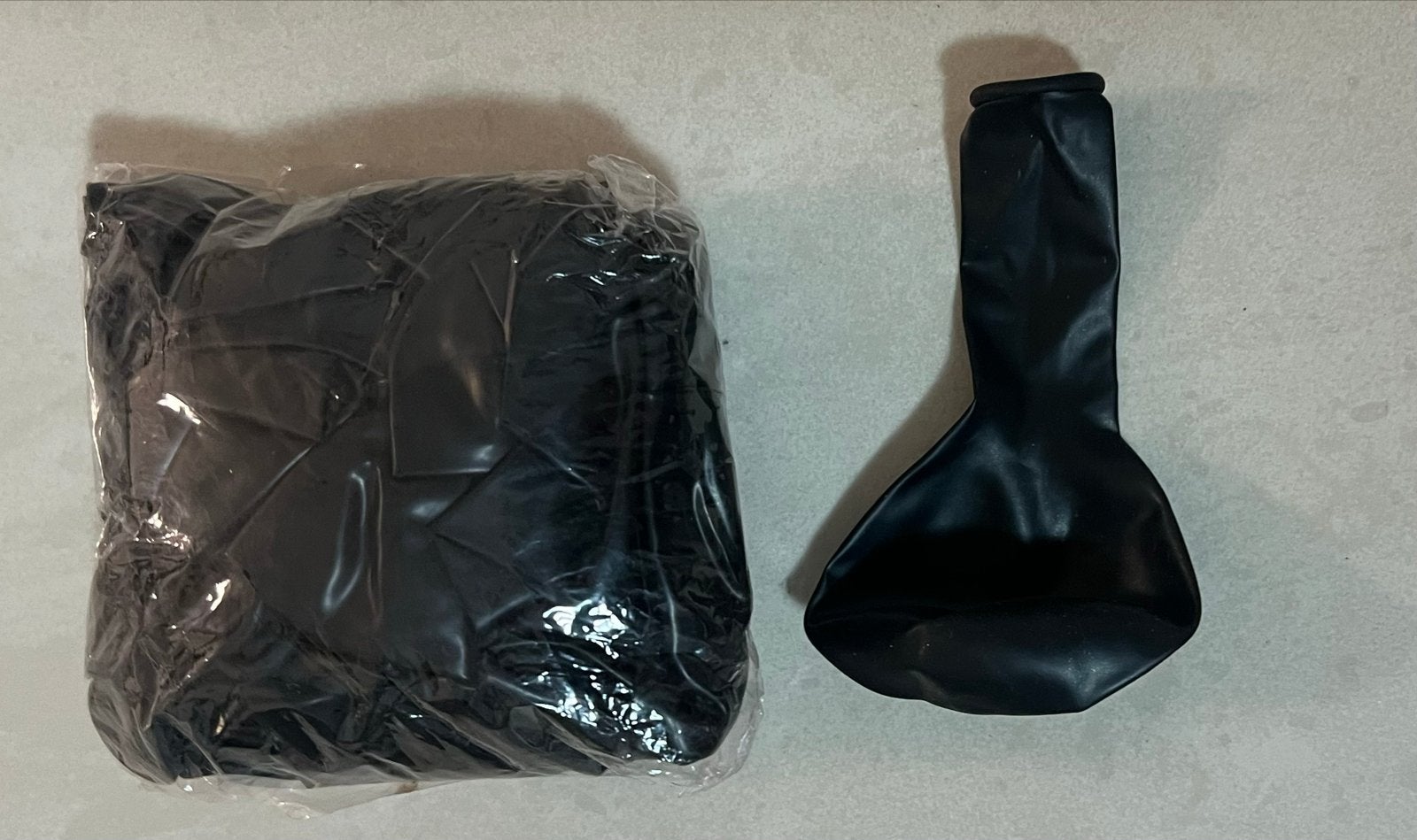 Zwarte latex ballon voor feestjes decoratie 72 stuks (nieuw, Ophalen of Verzenden, Nieuw
