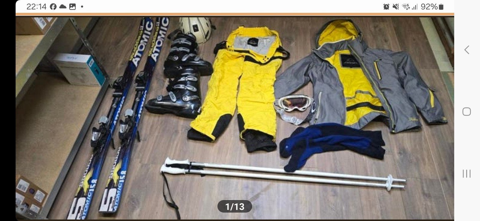 Complete wintersport ski set - ideaal voor beginners, Sport en Fitness, Skiën en Langlaufen, Ophalen of Verzenden