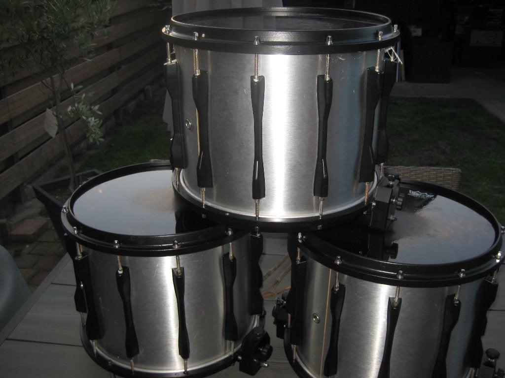 Marching Vancore Snare 14" (3x), Ophalen of Verzenden, Gebruikt, Drums of Percussie