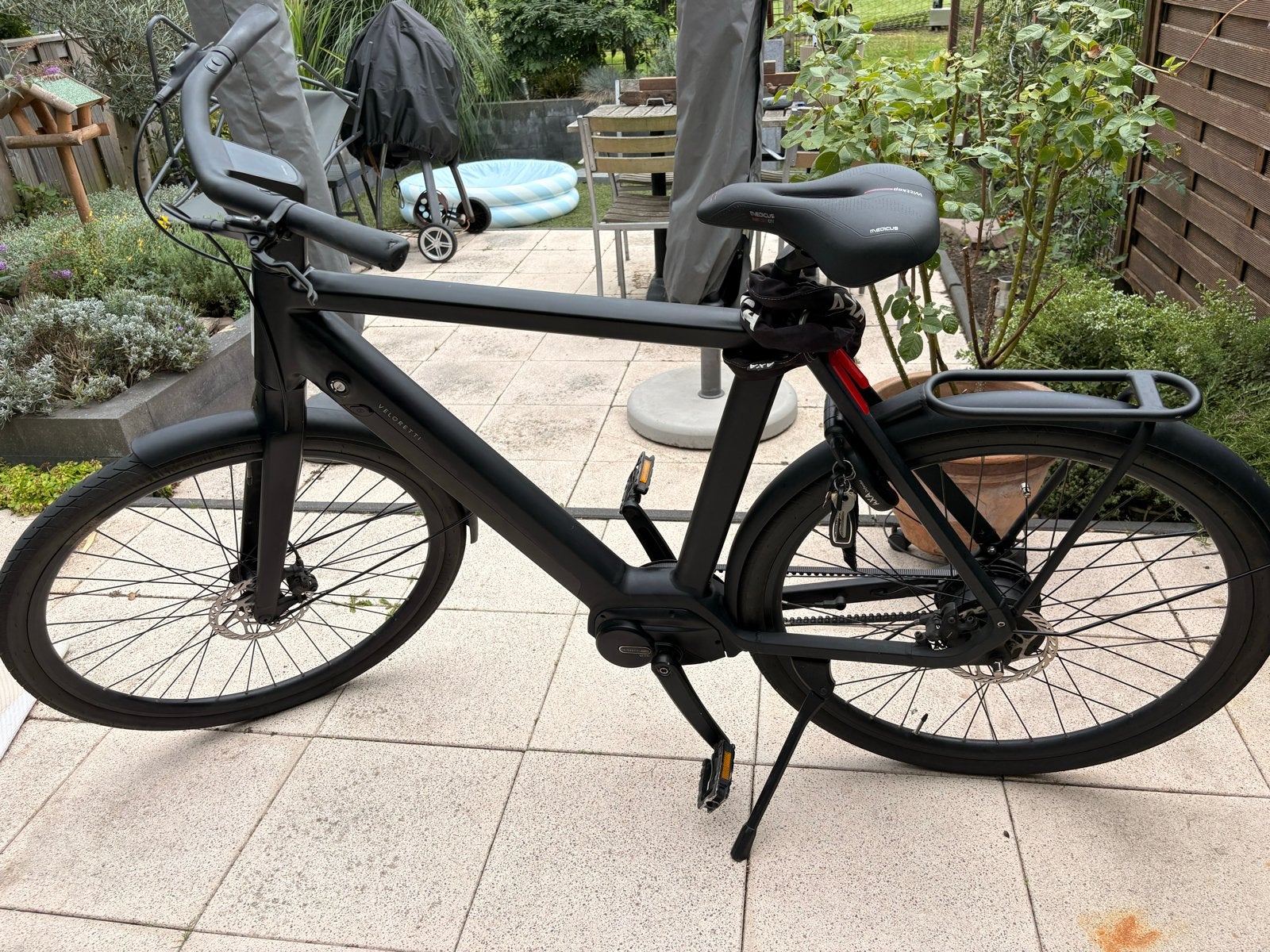 Veloretti Ace 2 Pro E-bike Mat Zwart - Juni 2023, Fietsen en Brommers, 59 cm of meer, Ophalen, Gebruikt, Veloretti
