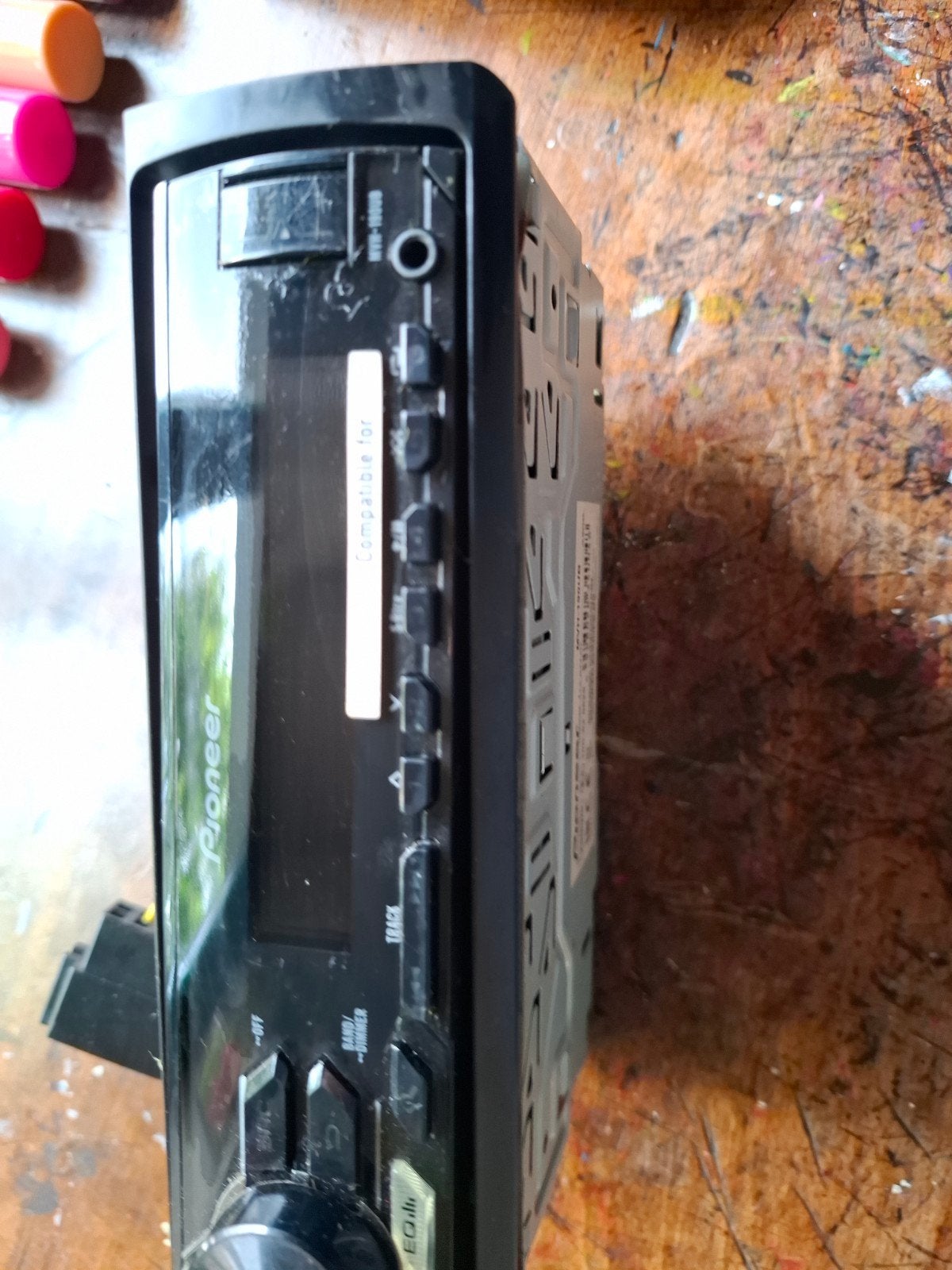Pioneer MVH-190UB Autoradio met USB, Ophalen of Verzenden, Gebruikt