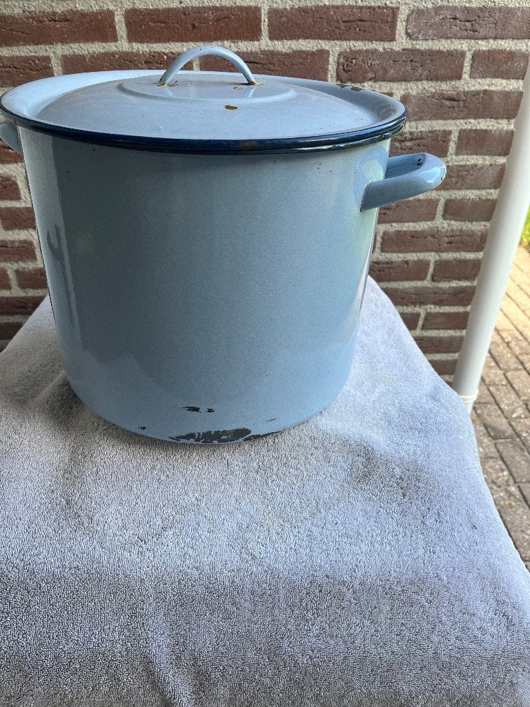 Wasteil emaille, een oudje, Ophalen