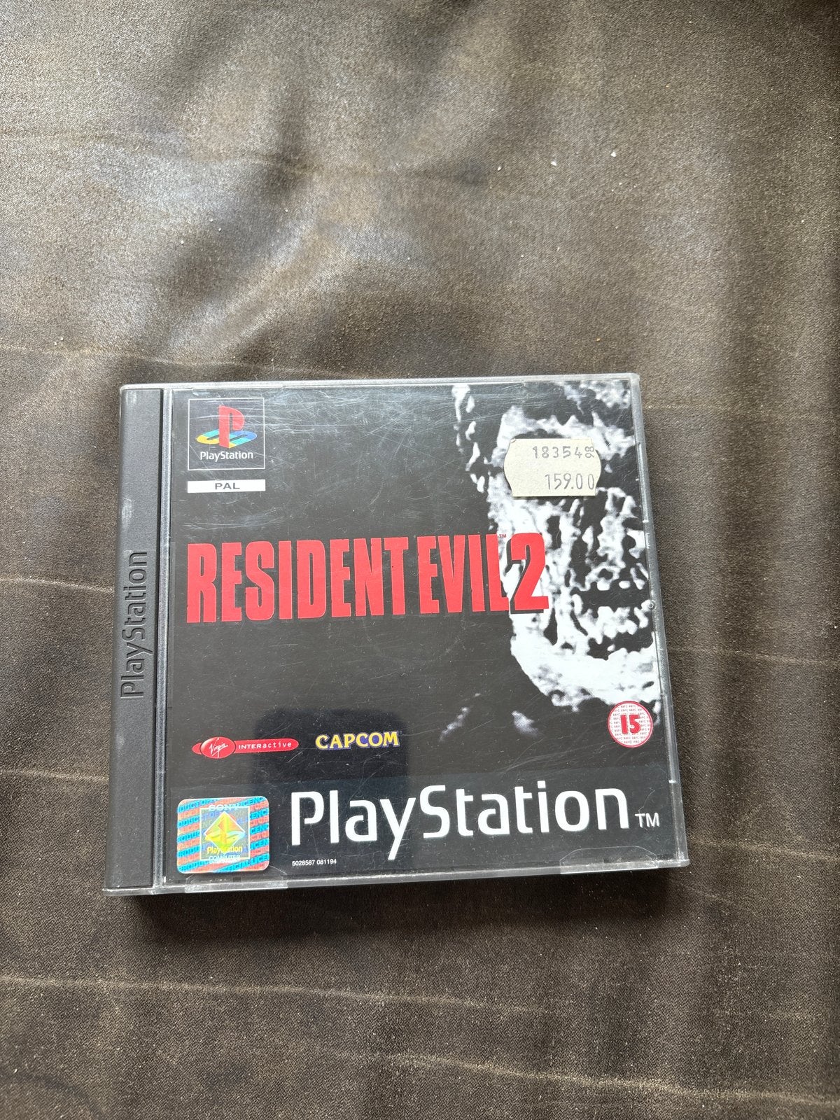 PS1 - Resident Evil 2, Spelcomputers en Games, Games | Sony PlayStation 1, Zo goed als nieuw, Avontuur en Actie, 1 speler, Vanaf 18 jaar