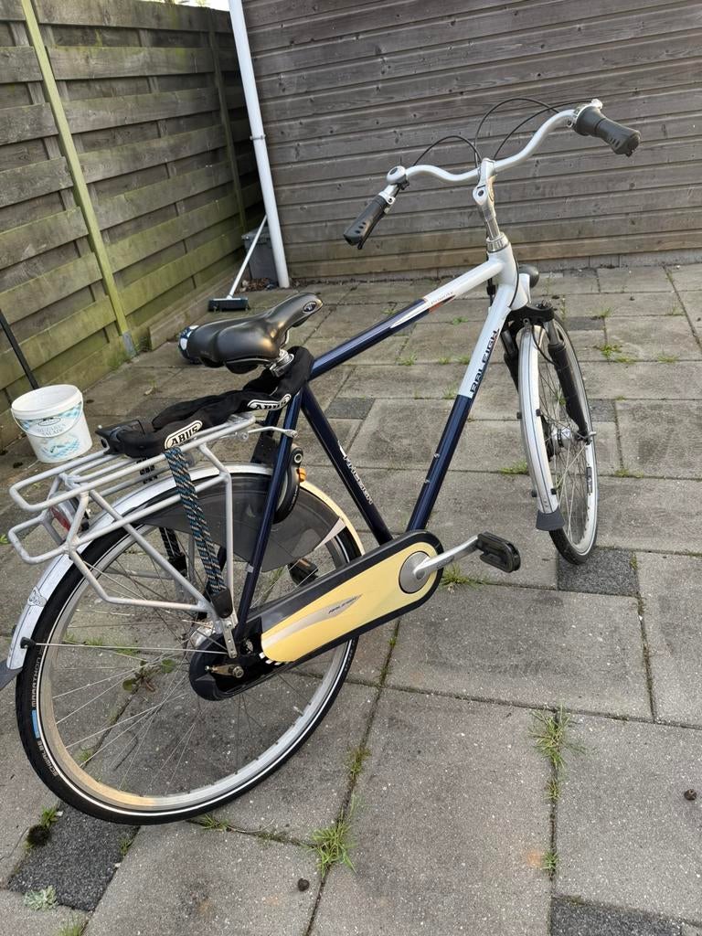 Raleigh herenfiets, Fietsen en Brommers, Fietsen | Heren | Herenfietsen, Ophalen, Gebruikt, Overige merken