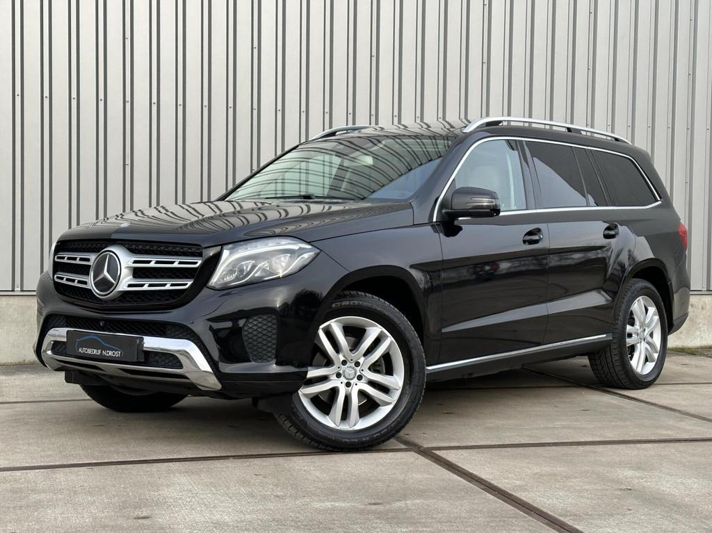 Mercedes GLS 350 D 4MATIC 7-Persoons - Pano - Adaptive - 1e, Auto's, Gebruikt, Beige, 258 pk, 7 stoelen
