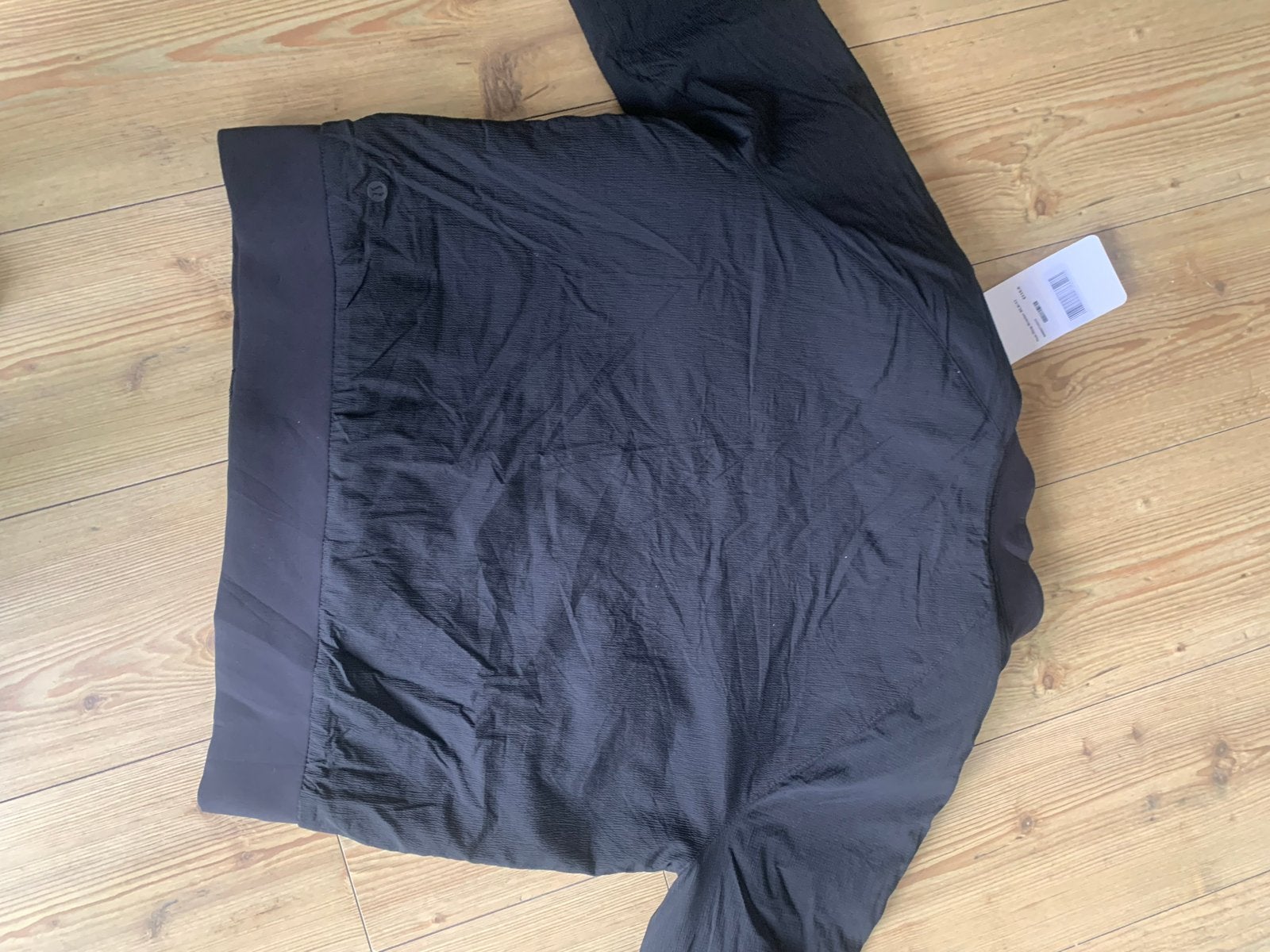 Lululemon Non-Stop Bomberjack Zwart Maat 42/44 (L), Kleding | Dames, Ophalen of Verzenden, Nieuw, Maat 42/44 (L), Zwart