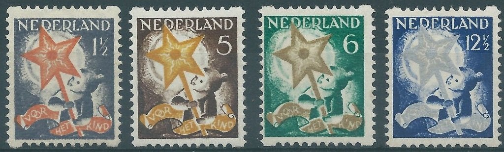 Nederland Roltanding 98-101 Postfris, Ophalen of Verzenden, T/m 1940, Postfris