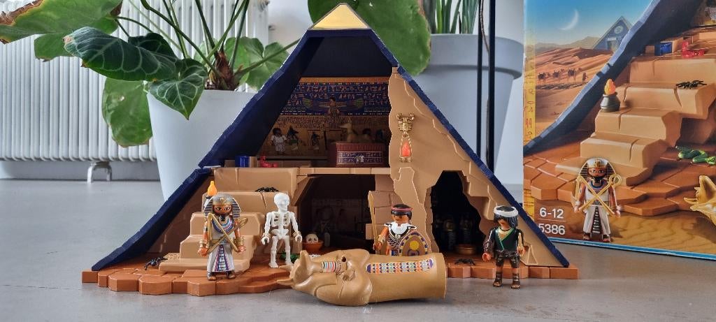 Playmobil History: Piramide Van De Farao (5386), Ophalen, Gebruikt, Complete set