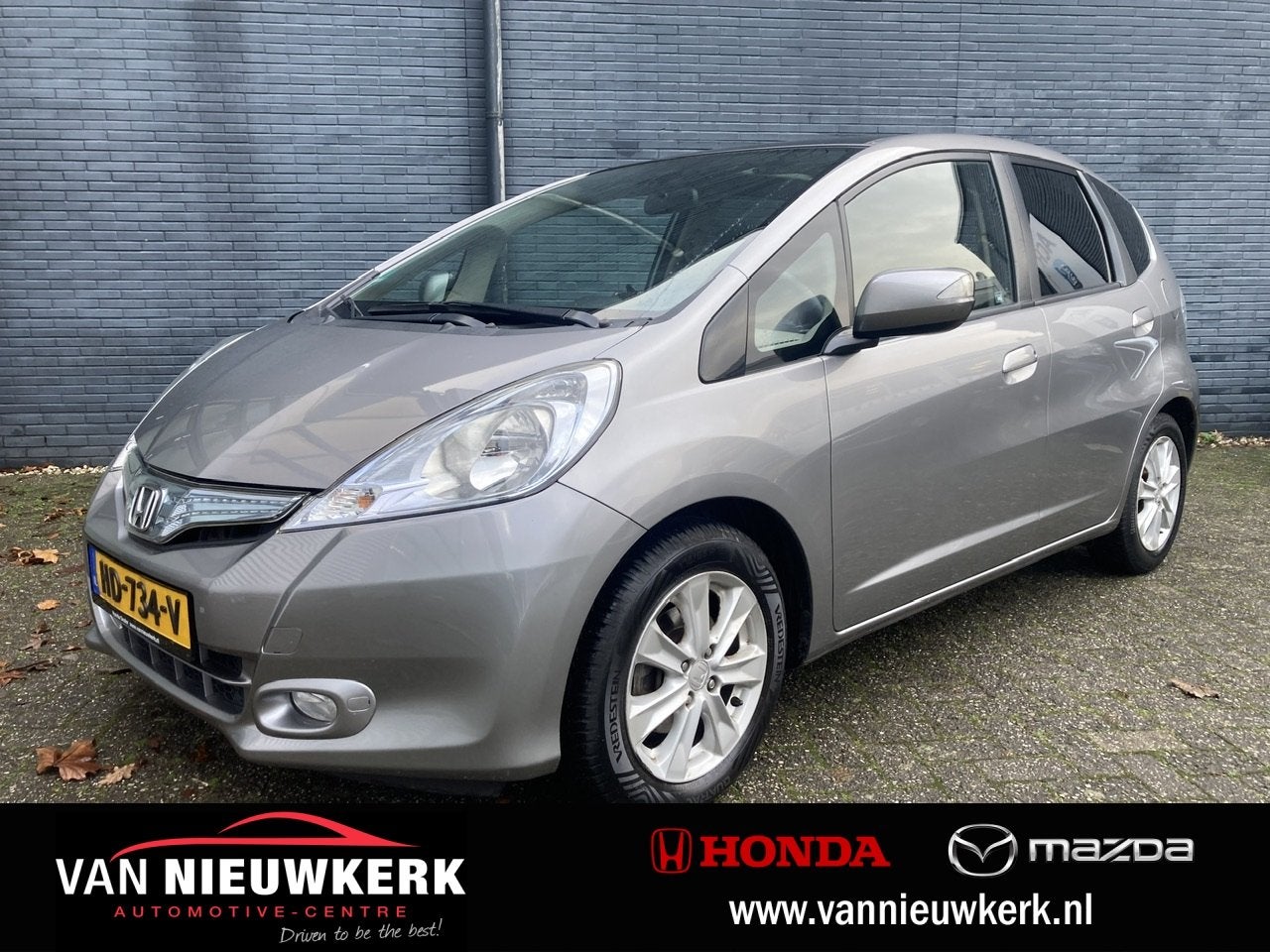 HONDA Jazz Hybrid 1.4 i-VTEC 102pk Automaat Elegance | Panor, Auto's, Automaat, Stof, Gebruikt, Zwart