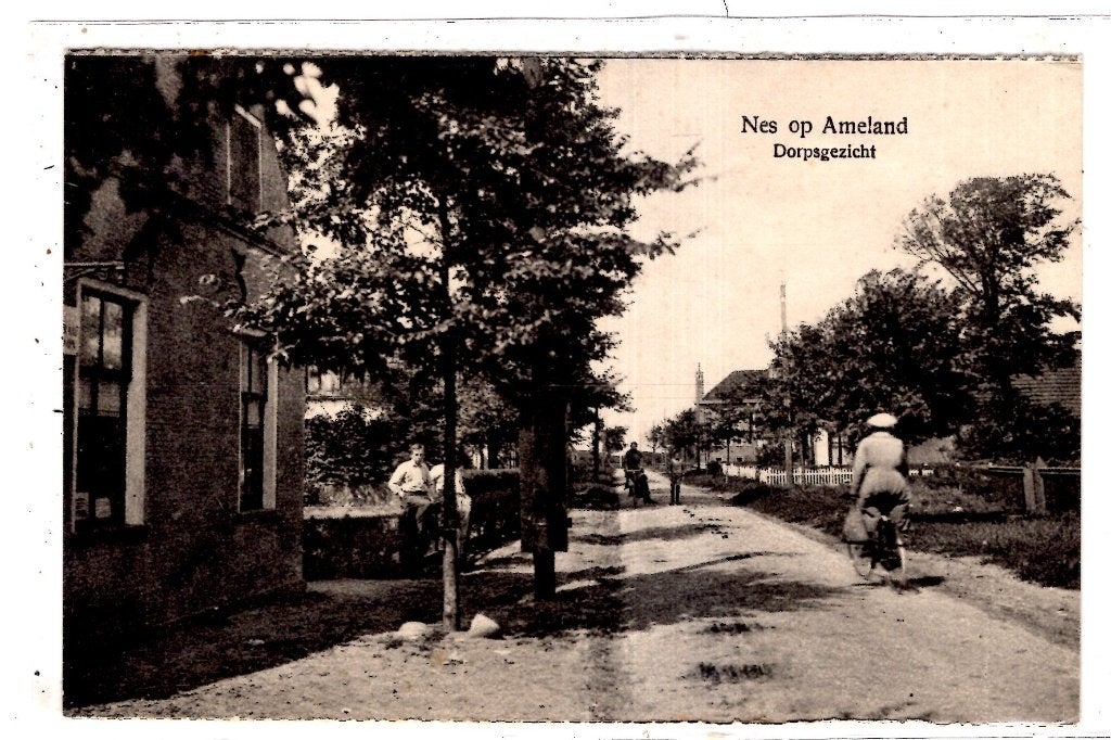 Ameland  Dorp Nes, Verzenden, Voor 1920, Ongelopen, Waddeneilanden