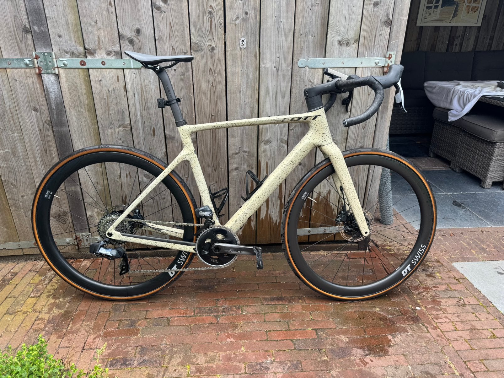 Scott Addict Gravel 10 maat M, Fietsen en Brommers, Fietsen | Racefietsen, Carbon, Zo goed als nieuw, Meer dan 20 versnellingen