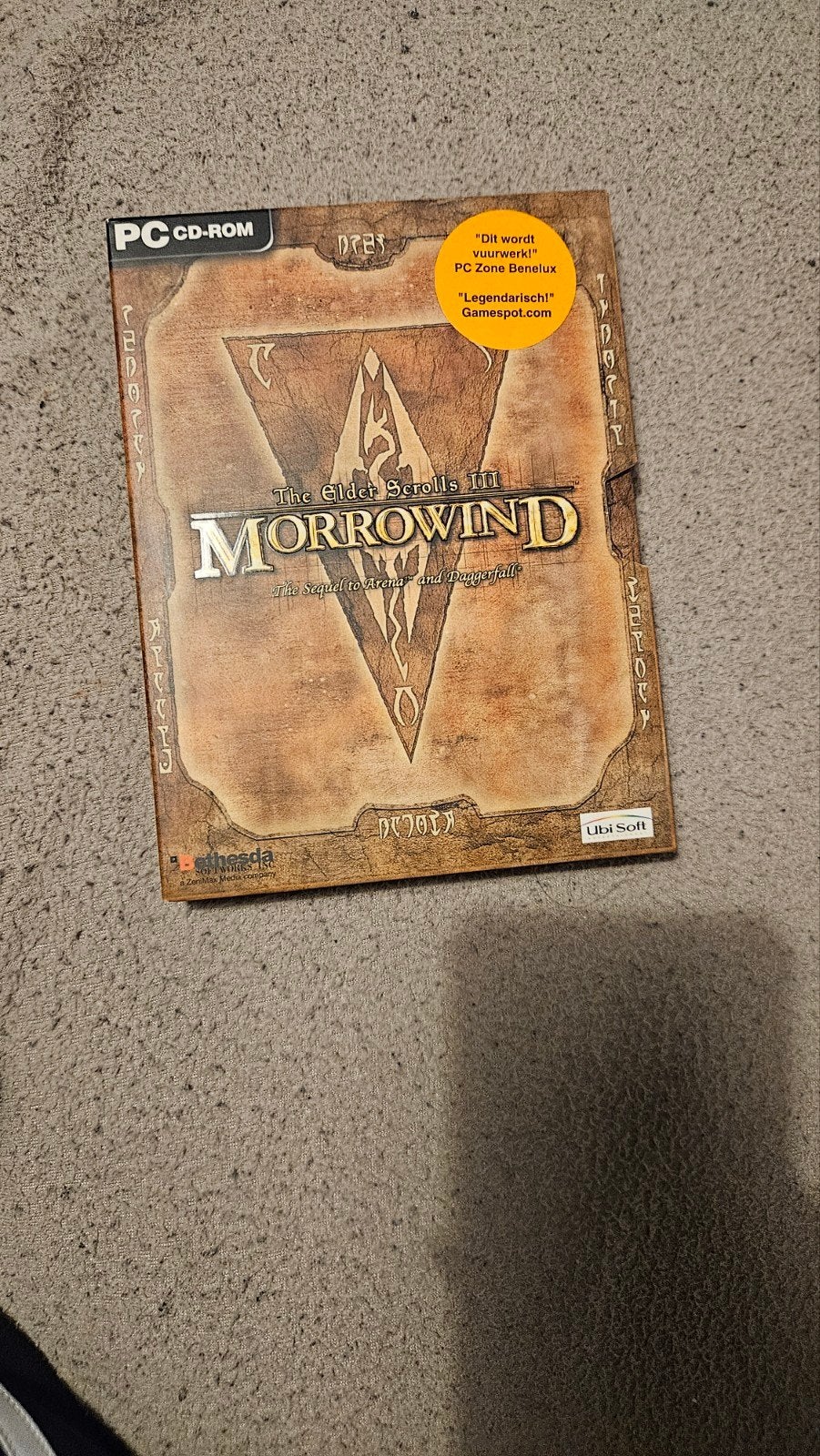 The Elder Scrolls III: Morrowind PC CD-ROM Game, Ophalen of Verzenden