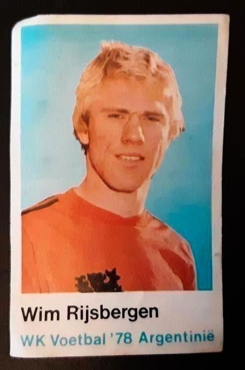 WK VOETBAL 78 Argentinië Wim Rijsbergen, Ophalen of Verzenden, Zo goed als nieuw, Buitenlandse clubs