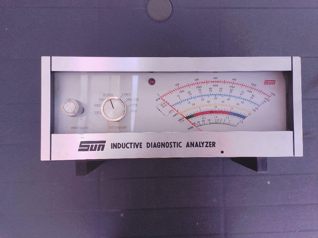 Vintage  Sun Inductieve Diagnostische Analyzer Autotester, Auto diversen, Autogereedschap, Gebruikt, -, -, Sun