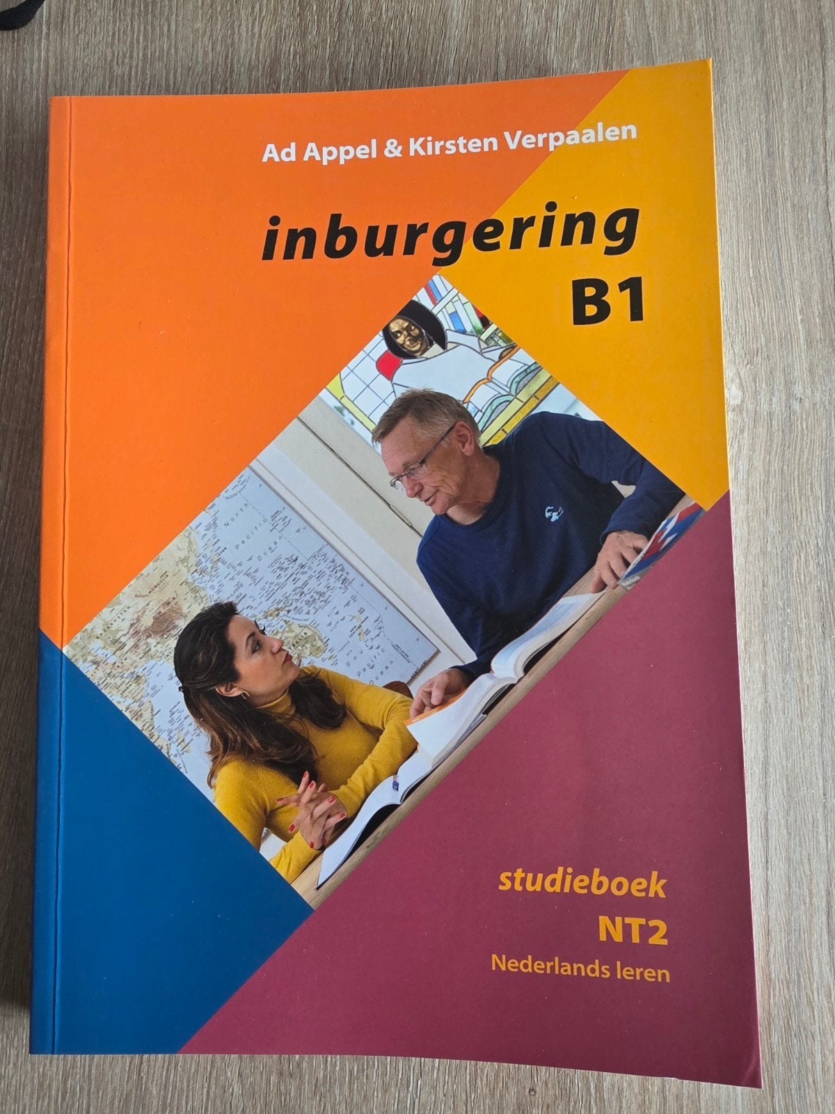 Inburgering B1 studieboek NT2 Nederlands leren, Ophalen of Verzenden, Gamma, Overige niveaus, Ad Appel & Kirsten Verpaalen